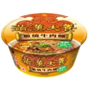 滿漢大餐蔥燒牛肉麵(減鈉) 192g克 x 1【萬家福】(泡麵 / 杯麵 / 碗裝麵)