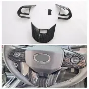 (店+)適用於YARIS Cross 方向盤碳纖維紋路飾板 Toyota 水轉印 卡夢內裝 改裝 防刮 耐磨 運動化