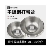(店+)知久道具屋 台灣製304不銹鋼打蛋盆 鋼盆 烘焙用品 五金用品 營業用 家用