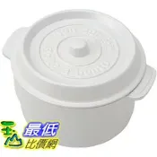 玉山最低比價網 [106東京直購] 竹中 T-56445 白 日本制 鑄鐵鍋造型可微波便當盒 Lunch box coco pot (上段)230ml(下段)300ml _TC0