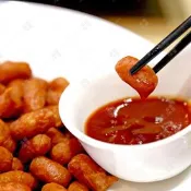 【生活市集】【盅龐水產】香雞城小肉豆1kg 小熱狗 早餐熱狗