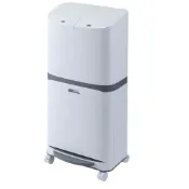 (店+)【LEBON】雙蓋雙層分類垃圾桶45L腳踏垃圾桶 廚餘桶 附輪 廚房垃圾桶