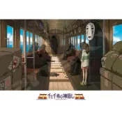 真愛日本 宮崎駿 吉卜力 神隱少女 去找錢婆婆 千尋 無臉男 日本製 拼圖 300P 紙拼圖 益智 遊戲 桌遊