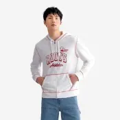 【Roots】Roots 男裝-ROOTS ATHLETICS 連帽外套(白色)