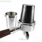 咖啡接粉杯聞香杯不鏽鋼接粉器義式咖啡機手把配件58mm/54mm/51mm