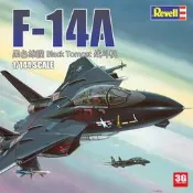 全球享✨3G模型 Revell/利華拼裝飛機 04029 F-14A 黑色雄貓 戰鬥機 1/144