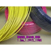 電線1.2mm單硬線每公尺．紅黑白黃綠藍色1.2電線1.2平方17AWG單芯線1.2平方台灣公司貨控制線銅線電源線