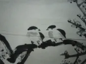 台北自售:甜蜜鳥精緻國畫(有落款真跡原作)非元起標A類真空管擴大機義大利經典全音域喇叭GRUNDIG德國製監聽重低音