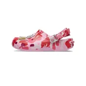 (店+)【Crocs】209627-6I2 Crocs卡駱馳 × A BATHING APE Classic clog 迷彩印花 舒適百搭 外穿透氣 洞洞鞋 男女同款 粉紅色