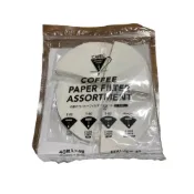 (店+)【愛鴨咖啡】CAFEC 三洋 4P濾紙 CFA1-40W-4P 三洋淺中深焙濾紙+麻纖維