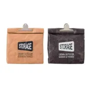(店+)日本直送 佐倉嚴選 STORAGE 紙袋風 手拿保冷袋 附夾扣 防水耐用 收納包 午餐袋 便當袋 保冷保溫 野餐