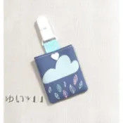 唯小伊手作＊彩色雨滴＊寶寶平安符袋/香火袋/護身符袋＊客製＊可愛