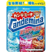 (店+)*貪吃熊* 日本 KANRO 卡羅 軟糖 綜合軟糖 碳酸飲料軟糖 CANDEMINA 汽水軟糖 波浪