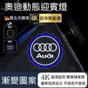適用於奧迪Audi超清動態迎賓燈a1 a3 a4 a5 a6 a7 a8 TT RS改裝升級不褪色照地燈 車門燈 投影燈