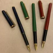 [筆來筆趣Pen101] 西德製Elysée 愛禮寶藍、翠綠、紅珊瑚鋼筆