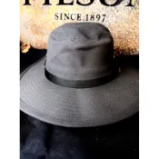 【AUM】Filson 油布防水工帽Tin bush hat