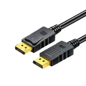 【Bravo-u】DisplayPort公 to DisplayPort公 鍍金傳輸線3m(黑)
