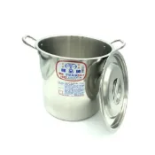 (店+)【廚Fun】台灣製造 深型高鍋 28cm 高湯鍋 湯鍋 1:1深型高鍋 304不銹鋼 不鏽鋼 高鍋 白鐵高鍋 台灣製婦品牌 