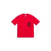 (店+)【Supreme】SUP-SS23-074 Supreme x 北面/THE NORTH FACE 聯名款 SS23 純色logo印花T恤 男女同款情侶款