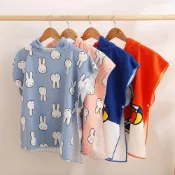 (店+)【Miffy 米飛】連帽浴巾斗篷 (米飛兔/浴巾/斗篷)