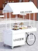 擺攤小推車 鐵藝花車 夜市地攤車 移動擺攤車 商場門市活動促銷車 咖啡甜點試吃車 超市攤位車