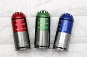 台製 40mm 全金屬 榴彈 96發 BB彈 三色一組 ( 瓦斯榴彈玩具槍火箭筒榴彈槍散彈槍子母彈達姆彈武器電影道具子彈