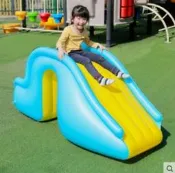 【品質保固】充氣滑滑梯搭配游泳池室內小孩兒童樂園充氣玩具遊樂設施淘氣堡充氣游泳池 折疊游泳池 耐磨防曬 快速充