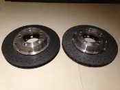 PORSCHE 997 GT2 PCCB 碳纖維陶瓷碟盤 350mmX28mm 後碟 alcon ap brembo