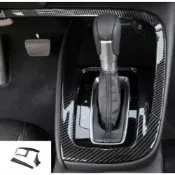 (店+)適用於HRV 3代 汽油版排檔框碳纖維紋路飾板HONDA HRV水轉印 卡夢內裝 改裝 防刮 耐磨