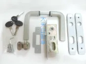 大禾自動車 CASA 931 (有鎖) 小700型 鋁門水平鎖連體鎖 鋁門窗*