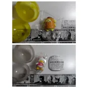 全新三麗鷗角色壽司公仔P2-扭蛋(貝克鴨生魚款；布丁狗豆皮款)(有蛋殼有紙)