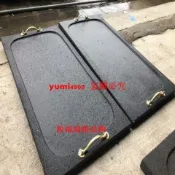 云南騰沖火山石石板燒烤盤環保烤盤燒烤石烤肉石烤肉石板耐高溫石 訂金價格