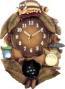 左東精品代購 日本代購 RHYTHM 4MJ837MN06 龍貓 掛鐘 時鐘 壁鐘 音樂鐘 擺鐘 豆豆龍 吉卜力 宮崎駿