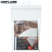 台北山水戶外用品專門店 UNIFLAME 咖啡濾紙/咖啡過濾紙2人用 U664056 日本製