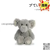 美國aurora orld周邊正版仿真動物大象公仔小象玩偶娃娃毛絨玩 具
