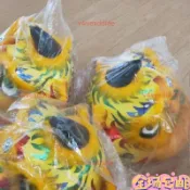 💥台灣熱卖💥6寸兒童舞獅子獅子頭舞獅頭醒獅套裝小孩玩具舞獅道具南獅全套8寸