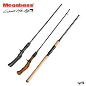 日本鱒魚竿MEGABASS馬口微物UL路亞白條遠投釣魚竿GREAT HUNTING
