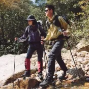 (店+)Naturehike 長風Pro鋁合金五節折疊登山杖 DS013