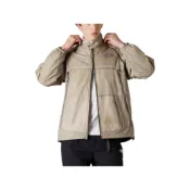 (店+)【The North Face】北面THE NORTH FACE Urban Exploration 休閒舒適百搭透氣夾克外套 男款 綠色