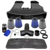 aFe Porsche 911 991 Carrera 4 4S S 黑色系列 碳纖維 冷空氣進氣系統【YG】
