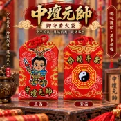 【迓神季文創】眾神御守香火袋/平安符袋-中壇元帥/三太子