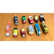 THOMAS & FRIENDS 湯瑪士 小火車 消防車 KCFrieds SCRUFF 金屬磁石小火車 FLORA