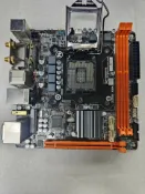 三和電腦配件店 技嘉GA-B85N Phoenix-WIFI主機板 拆機件 真實測試穩定 迷你ITX主板 支援1150針腳 內建WiFi 高效能電腦組裝 遊戲辦公適用