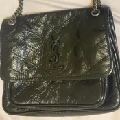 YSL Niki baby 黑銀9成新