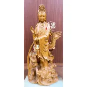 《大溪神桌 果真興佛具》  龍頭觀音 龍觀音 觀音 佛像訂做 佛桌佛聯 神衣神帽 宮廟百貨 實木家具@大溪神桌