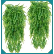 82 厘米壁掛式人造植物波士頓蕨類植物假藤掛常春藤裝飾綠色植物