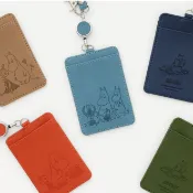 MOOMIN 姆明 伸縮票卡夾 證件套 悠遊卡夾 IC卡夾 公車票夾 日本正版 嚕嚕米 阿金 小不點 美寶