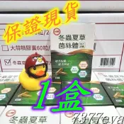 效期2027年12月 台糖冬蟲夏草菌絲體複方膠囊 60粒x1盒 保證現貨！台糖生技保健食品 冬蟲 另售台糖寡糖乳酸菌