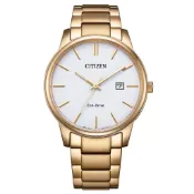 CITIZEN星辰錶 對錶 光動能玫瑰金色不鏽鋼錶帶 藍寶石水晶玻璃 40mm BM6973-97A 原廠公司貨保固3年