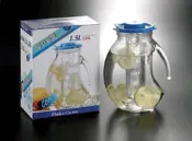 韓國 PARKA GLASS 1.5L 玻璃 隔冰調酒壺 冷水壺 韓國製